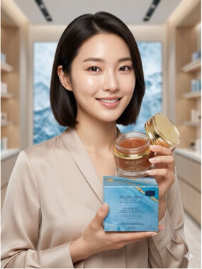 Below Zero Glacier Ice Age Defying Oil Control & Cooling Facial Peeling